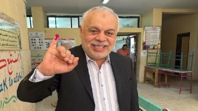 أشرف زكي يدلي بصوته في الانتخابات الرئاسية