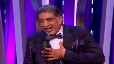 سيد بدرية يحتفل على طريقة محمد صلاح في حفل توزيع جوائز بافتا البريطانية