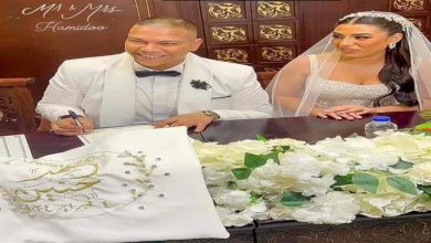 بالصور.. حفل زفاف الفنان أحمد عبدالحميد على فتاة من خارج الوسط الفني