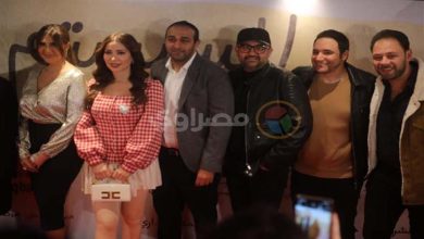 نسرين طافش وميس حمدان ومحمد علي رزق بالعرض الخاص لفيلم "السيستم"