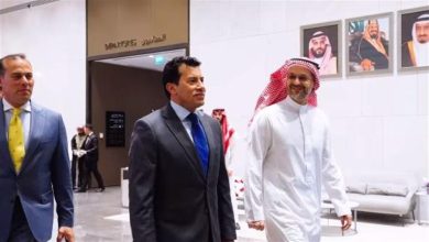 تركي آل الشيخ يستضيف وزير الشباب والرياضة لحضور مباراة كأس مصر بالسعودية