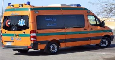 إصابة شخصين فى حادث تصادم سيارة وموتوسيكل بمدينة 6 أكتوبر