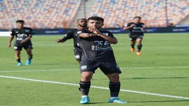 مصطفى سعد ميسي يسجل أول هدف في تاريخ نادي زد بالدوري المصري الممتاز