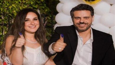 شيري عادل تحذف صورها مع زوجها طارق صبري على إنستجرام