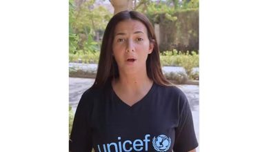"اليونيسف" تنشر فيديو لـ دنيا سمير غانم تطالب فيه بالتبرع لغزة
