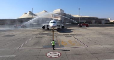 مطار شرم الدولي يستقبل أولى رحلات خطوط إيجين اليونانية