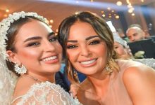 بالصور .. داليا البحيري تحتفل بزفاف ابنة شقيقتها