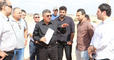 جولات ميدانية لرئيس جهاز مدينة السادات لمتابعة مشروعات مياه الشرب والصرف