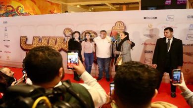 ماجد الكدواني يصل العرض الخاص لفيلم "أبو نسب" بمول مصر (صور)
