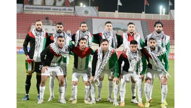 موعد مباراة فلسطين والإمارات بكأس آسيا والقناة الناقلة