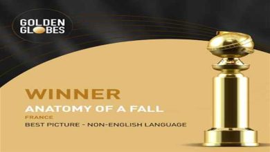"Anatomy of a Fall" يفوز بجائزتي "أفضل فيلم أجنبي" و"أفضل سيناريو" بحفل جولدن جلوب 2024